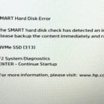 HP SMART Error 313