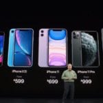 iPhone11と旧機種の新価格