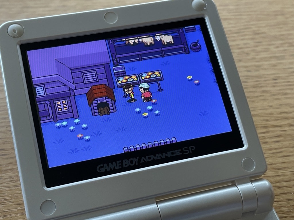 IPS液晶になったゲームボーイアドバンスSPでMOTHER3