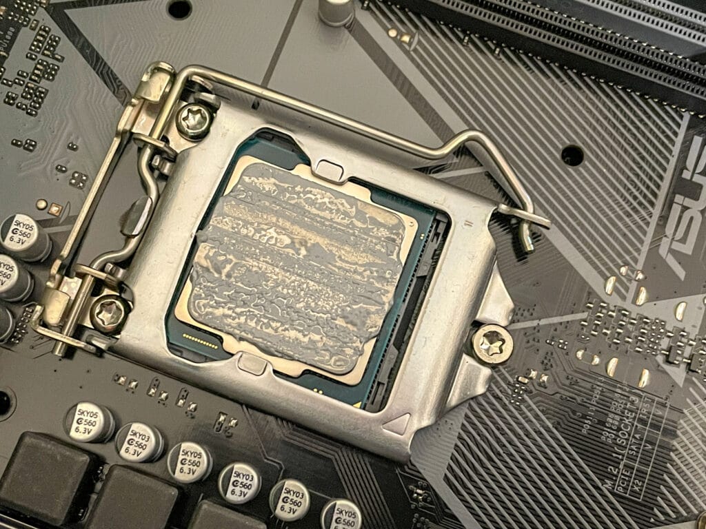 CPU清掃前