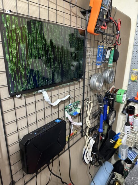 LCDコントローラ基板