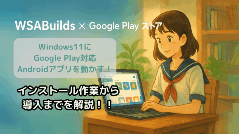 ? WSABuilds を使った Windows 11 での Google Play ストア対応 Android 実行環境の構築手順 ...