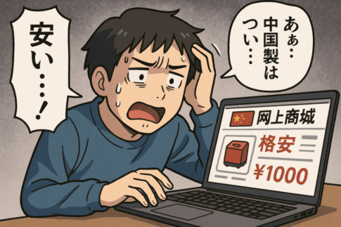 中国製製品に飛びついてしまう購入者