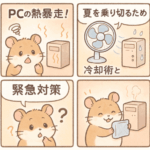 【危険サイン】PCの熱暴走！夏を乗り切るための冷却術と緊急対策