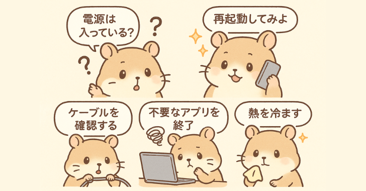 電話する前に試して！PC修理を頼む前に絶対チェックすべき5つの項目