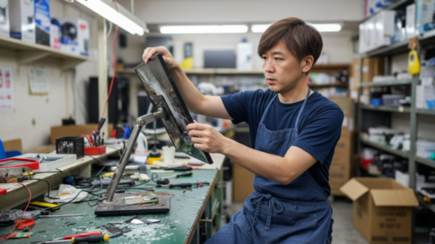 修理屋の必需品!DP・HDMI・VGAすべて揃うモニターを急いで導入した話