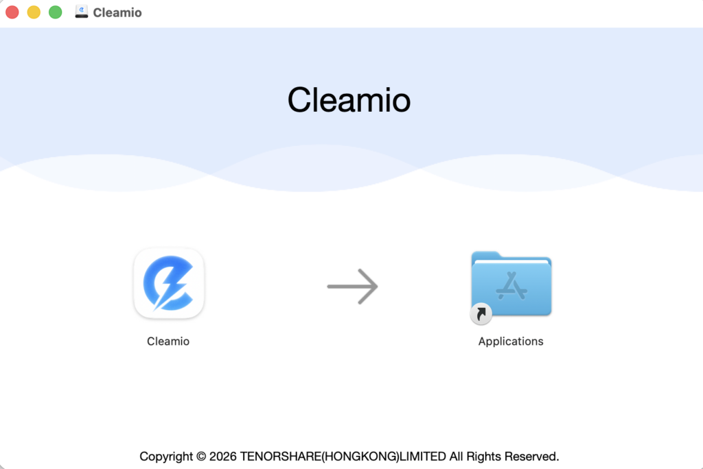 Tenorshare Cleamioインストール画面