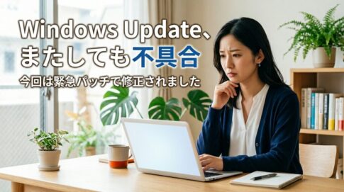 Windows 11の更新が止まった理由　KB5079391とKB5086672を整理する