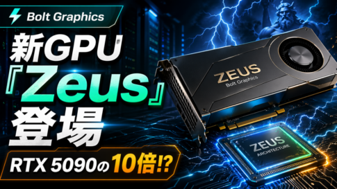 Bolt Graphicsの新GPU「Zeus」とは何者か　RTX 5090の10倍性能は本当なのか