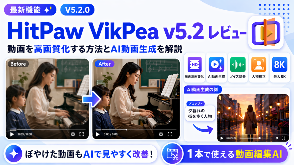 HitPaw VikPea v5.2レビュー