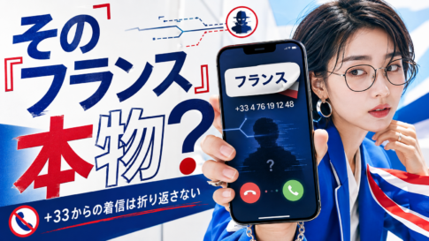 +33（フランス）から着信｜出ないでいい理由と安全な対処法