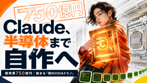 Claudeが半導体を自作へ｜開発費750億円の「人類最大の自作PC」とは