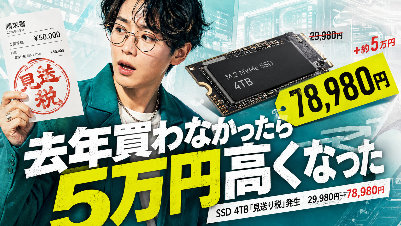 SSD 4TB 価格はなぜ高い?今買うべきか待つべきか