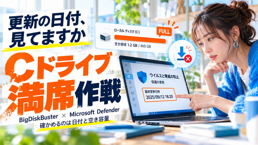BigDiskBusterとは｜Defender更新を止める手口