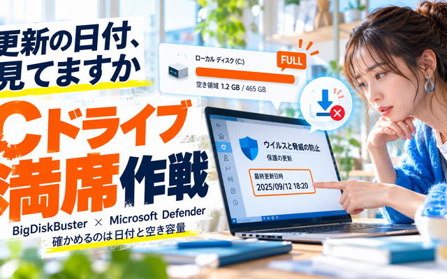 BigDiskBusterとは｜Defender更新を止める手口