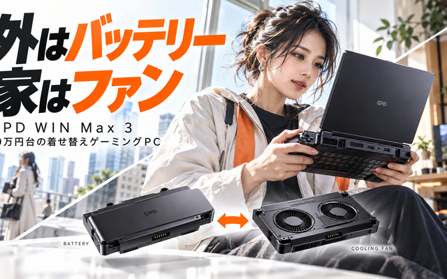 GPD WIN Max 3は買いか｜30万円台のゲーミングPC