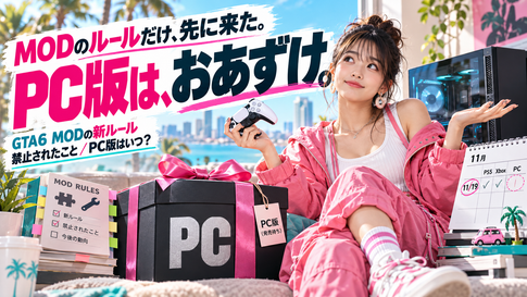 GTA6 MODの新ルール｜禁止されたこととPC版はいつか