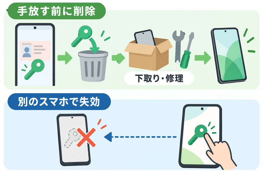 始める前の準備と、機種変更のときに気をつけること