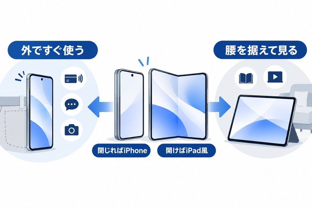 iPhone Duoの選び方は「iPadの代わりになるか」より「使い方がどう変わるか」