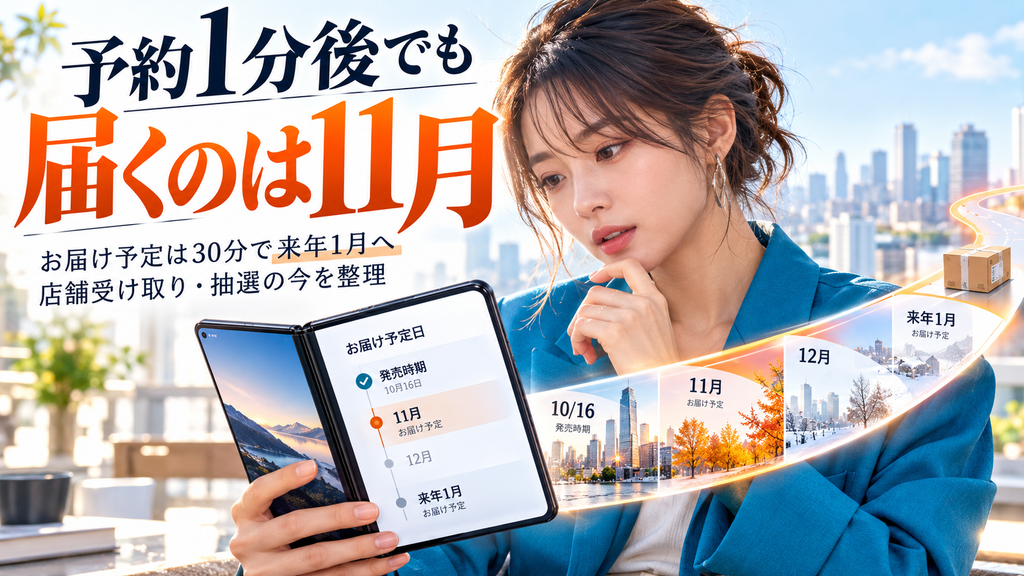 iPhone Duoの予約状況｜数分で11月、30分で来年1月に