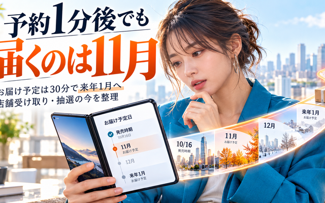 iPhone Duoの予約状況｜数分で11月、30分で来年1月に