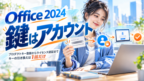 Office 2024 インストール手順｜キー登録から認証まで