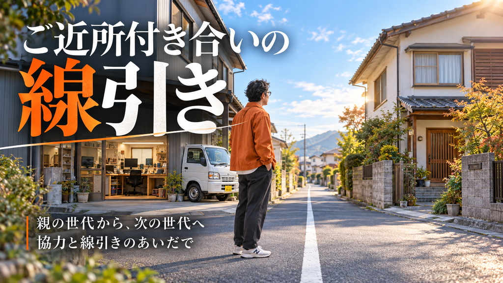 ご近所付き合いの線引き｜お向かいのご主人が亡くなって思ったこと