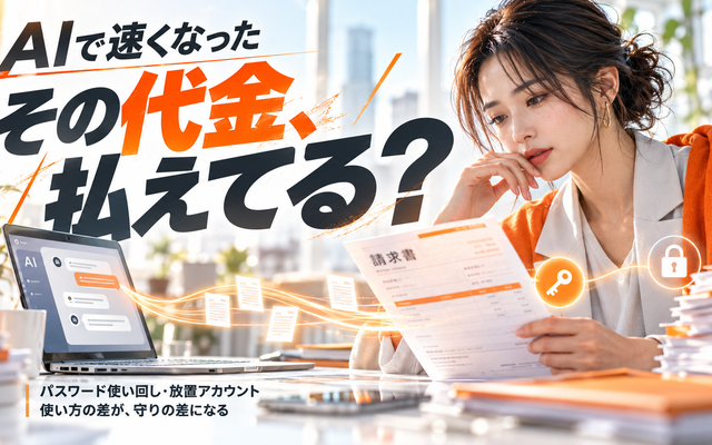 AI活用の落とし穴｜速くなった分の代金と守り方