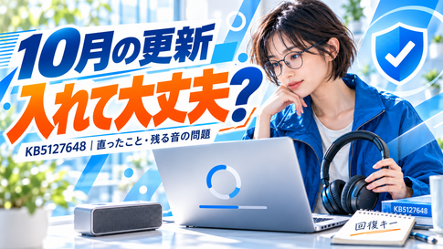 KB5127648は入れて大丈夫？直った不具合と残る問題
