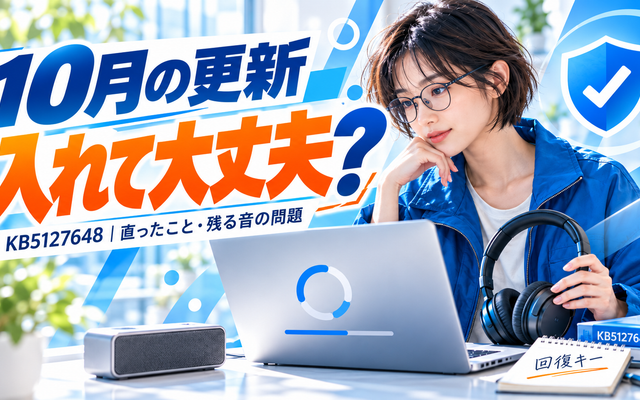KB5127648は入れて大丈夫？直った不具合と残る問題